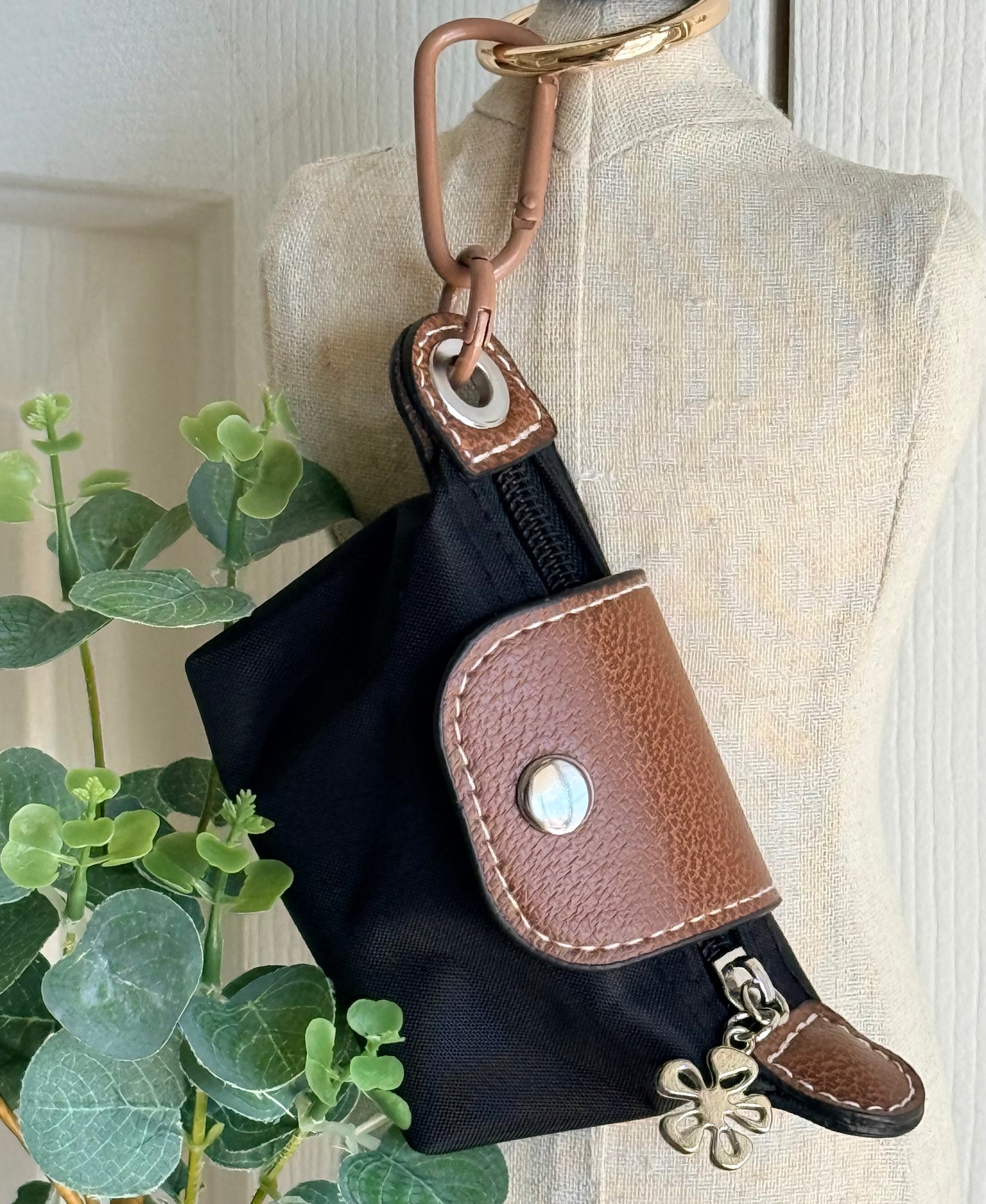 Mini Nylon Bag Charm