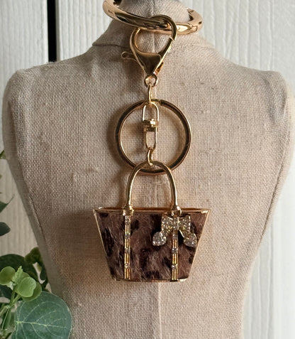Leopard Luxury Bag Charm