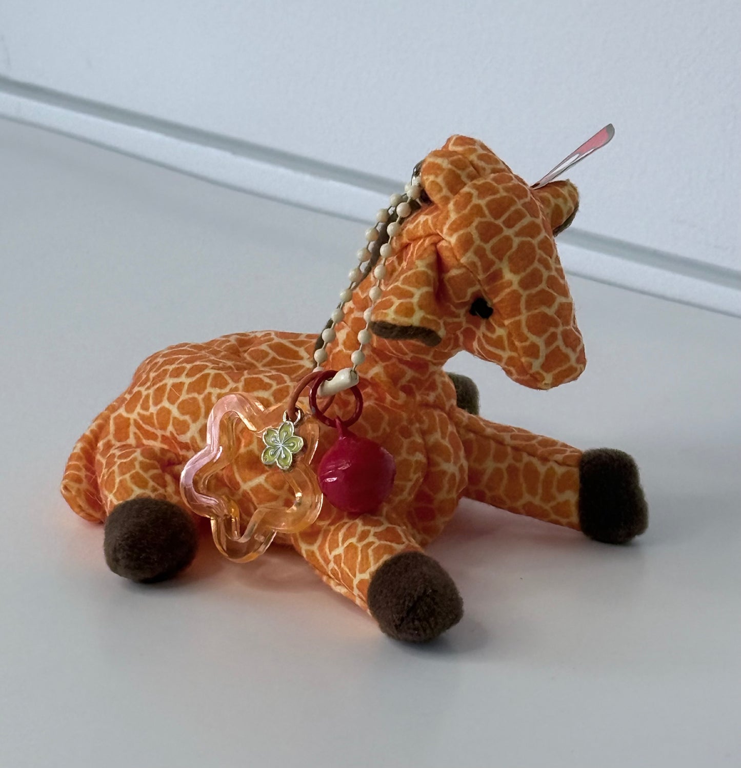 Authentic TY Beanie Babies Charms with tags attached.