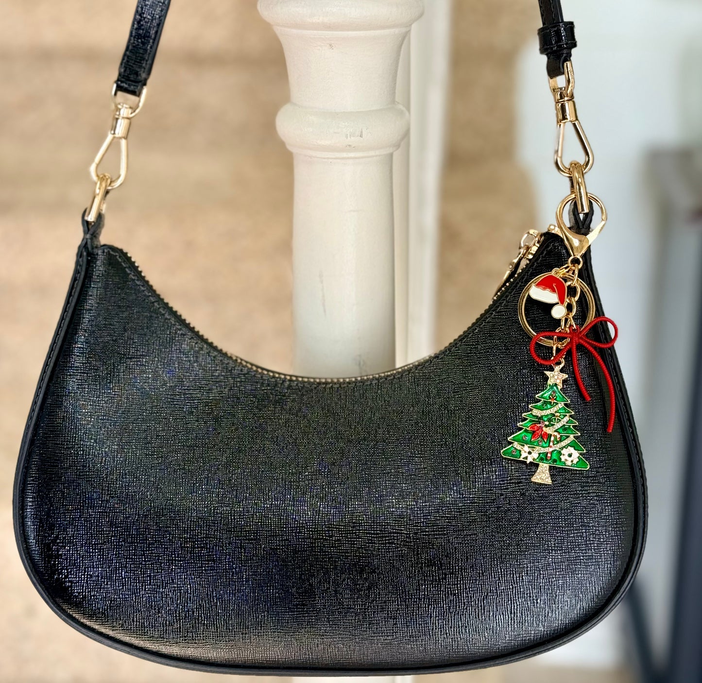 🎄✨ One-of-a-Kind Handmade Christmas Bag Charm ✨🎄