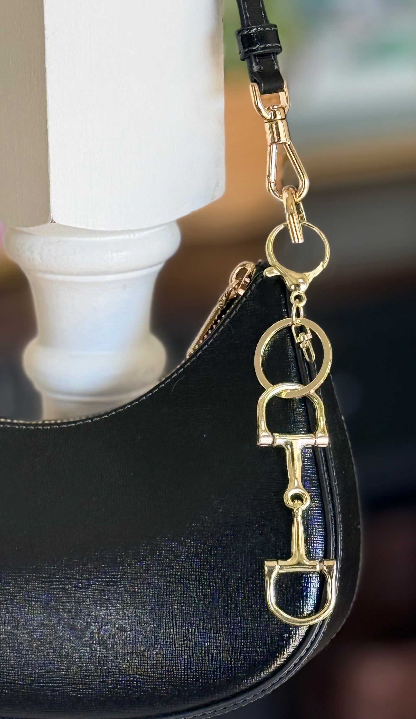 The Equestrian Bit Charm – Gold Luxe Edition