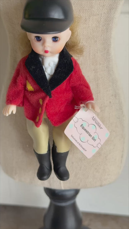 Equestrian Girl Madame Alexander Doll Charm